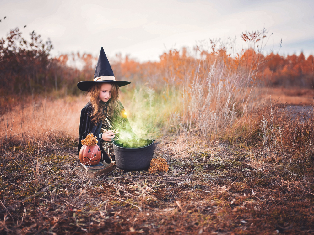 halloween portrait photography